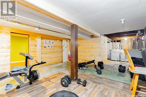 103 2Nd Avenue S, Goodsoil, SK - Indoor Photo Showing Gym Room