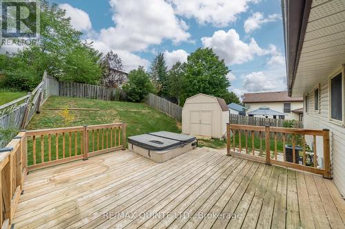 44 Van Alstine Drive, Quinte West, ON - Outdoor With Deck Patio Veranda With Exterior