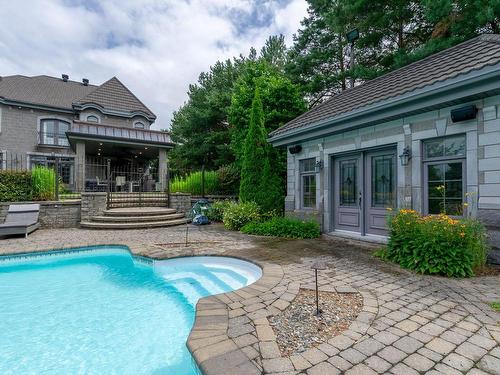 Cour - 435 Rue Chabot, Sainte-Hélène-De-Bagot, QC - Outdoor With In Ground Pool With Deck Patio Veranda