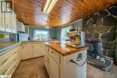 4893 506 Road, Cloyne, ON - Indoor Photo Showing Kitchen With Double Sink