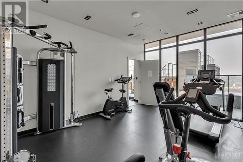 203 Catherine Street Unit#311, Ottawa, ON - Indoor Photo Showing Gym Room