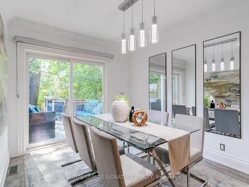 118 Wheeler Ave, Toronto, ON - Indoor Photo Showing Dining Room