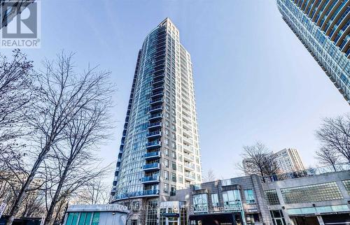 2707 - 90 Absolute Avenue, Mississauga (City Centre), ON - Outdoor With Balcony With Facade