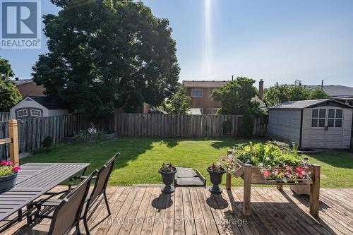 674 Laurier Avenue, Milton, ON - Outdoor With Deck Patio Veranda With Backyard