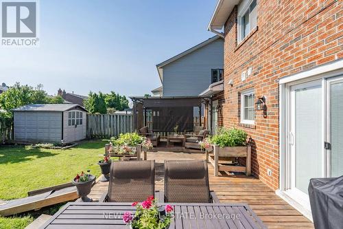 674 Laurier Avenue, Milton (Timberlea), ON - Outdoor With Deck Patio Veranda With Exterior