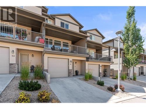 933 Mt Robson Place Place Unit# 11, Vernon, BC - Outdoor With Balcony With Facade