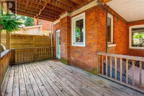 24 Bruce Street, Hamilton (Durand), ON - Outdoor With Deck Patio Veranda With Exterior