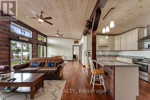 1083 Riverside Drive, Parry Sound Remote Area, ON - Indoor Photo Showing Kitchen