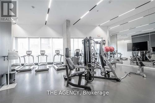 624 - 51 Trolley Crescent, Toronto (Moss Park), ON - Indoor Photo Showing Gym Room