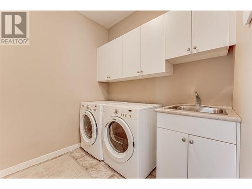 6450 Okanagan Landing Road Unit# 15 Lot# Lot 15, Vernon, BC - Indoor Photo Showing Laundry Room