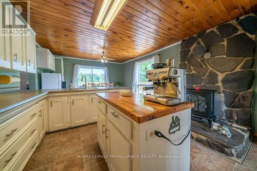 4893 Rd 506, North Frontenac, ON - Indoor Photo Showing Kitchen With Double Sink