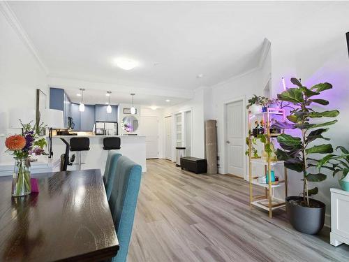 205-2881 Peatt Rd, Langford, BC - Indoor Photo Showing Dining Room