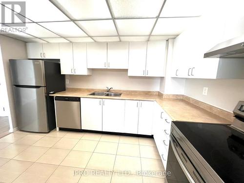 202 - 115 Hillcrest Avenue, Mississauga (Cooksville), ON - Indoor Photo Showing Kitchen With Double Sink