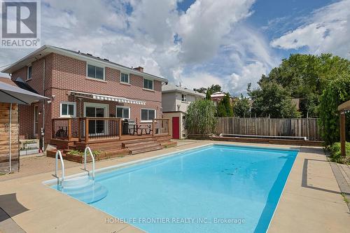 267 Grove Street E, Barrie (Wellington), ON - Outdoor With In Ground Pool With Deck Patio Veranda