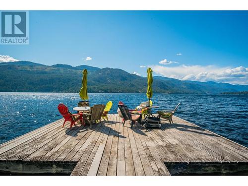 2373 Sunset Drive, Christina Lake, BC - Outdoor With Body Of Water With Deck Patio Veranda With View