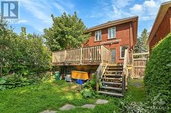 Sunny Deck Leading to Private Mature Garden + Rear Garage. - 