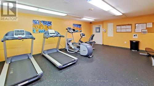 1904 - 1580 Mississauga Valley Boulevard, Mississauga (Mississauga Valleys), ON - Indoor Photo Showing Gym Room