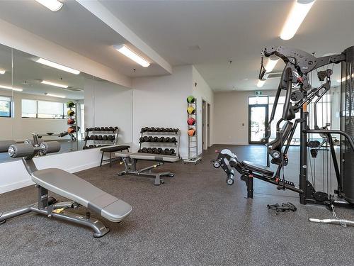 203A-2461 Gateway Rd, Langford, BC - Indoor Photo Showing Gym Room