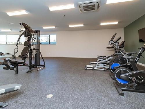 203A-2461 Gateway Rd, Langford, BC - Indoor Photo Showing Gym Room