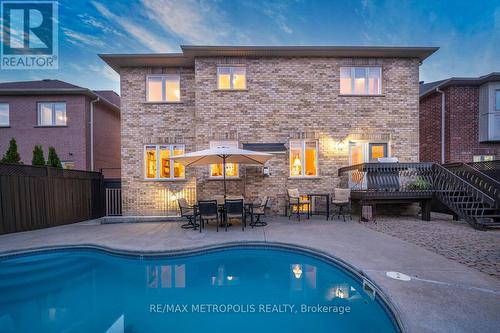 14 Concorde Drive, Brampton (Vales Of Castlemore North), ON - Outdoor With In Ground Pool With Deck Patio Veranda