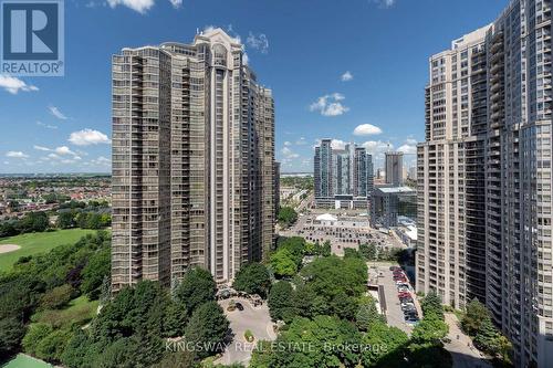 2018 - 25 Kingsbridge Garden Circle, Mississauga (Hurontario), ON - Outdoor With Facade