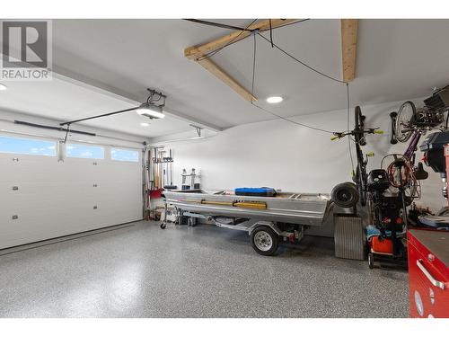 7760 Okanagan Landing Road Unit# 125, Vernon, BC - Indoor Photo Showing Garage