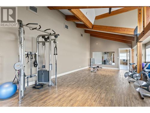 7760 Okanagan Landing Road Unit# 125, Vernon, BC - Indoor Photo Showing Gym Room