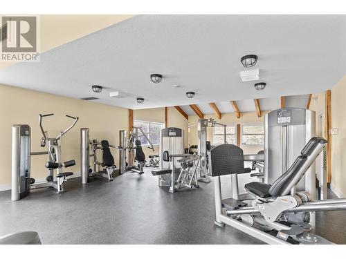 7760 Okanagan Landing Road Unit# 125, Vernon, BC - Indoor Photo Showing Gym Room