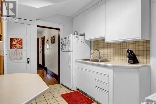 2358 Atkinson Street, Regina, SK - Indoor Photo Showing Kitchen With Double Sink