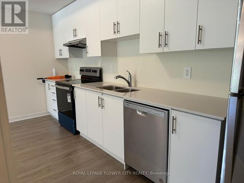 106 - 755 Omega Drive, Pickering (Town Centre), ON - Indoor Photo Showing Kitchen With Stainless Steel Kitchen With Double Sink