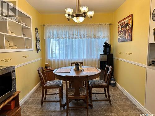 123 Howard Street, Drake, SK - Indoor Photo Showing Dining Room