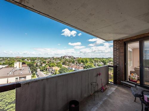 Balcony - 904-6980 Ch. De La Côte-St-Luc, Montréal (Côte-Des-Neiges/Notre-Dame-De-Grâce), QC - Outdoor With Balcony With Exterior