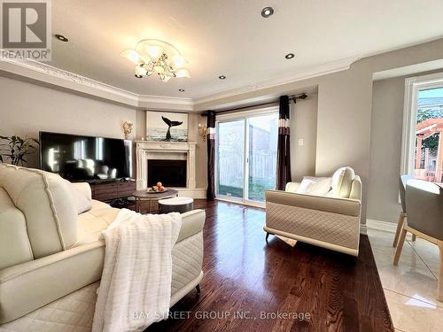 20 Taplane Drive, Markham (Middlefield), ON - Indoor Photo Showing Living Room With Fireplace