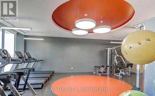 2802 - 20 Thomas Riley Road, Toronto (Islington-City Centre West), ON - Indoor Photo Showing Gym Room