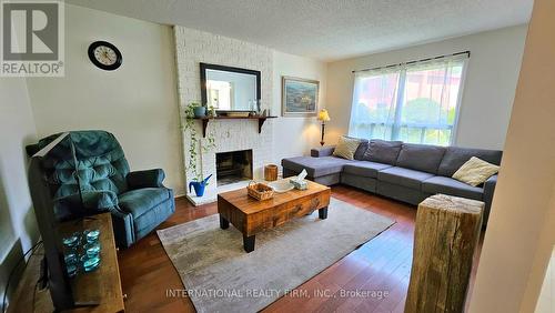 11A Nipissing Crescent, Brampton (Westgate), ON - Indoor Photo Showing Living Room With Fireplace