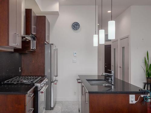 303-10 Chapel St, Nanaimo, BC - Indoor Photo Showing Kitchen With Double Sink With Upgraded Kitchen