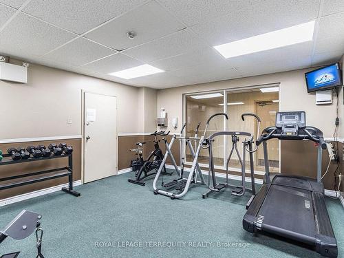 823-1625 Bloor St E, Mississauga, ON - Indoor Photo Showing Gym Room