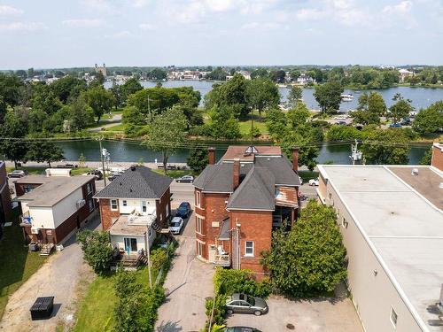 Back facade - 291  - 291B Rue Victoria, Salaberry-De-Valleyfield, QC - Outdoor With Body Of Water With View