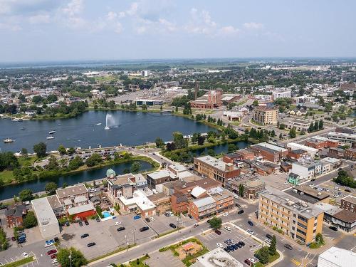 Aerial photo - 291  - 291B Rue Victoria, Salaberry-De-Valleyfield, QC - Outdoor With Body Of Water With View