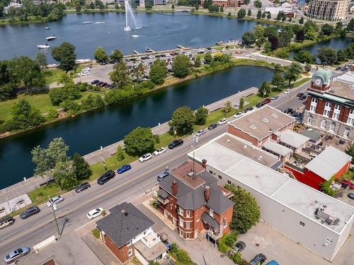 Aerial photo - 291  - 291B Rue Victoria, Salaberry-De-Valleyfield, QC - Outdoor With Body Of Water With View