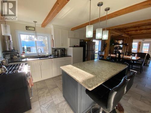 Lot 8, Con 6 Barber Twp. Rd 2, Elk Lake, ON - Indoor Photo Showing Kitchen With Double Sink