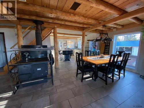 Lot 8, Con 6 Barber Twp. Rd 2, Elk Lake, ON - Indoor Photo Showing Dining Room