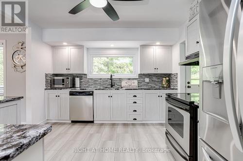 41 Janlisda Drive, Kawartha Lakes (Fenelon Falls), ON - Indoor Photo Showing Kitchen With Stainless Steel Kitchen