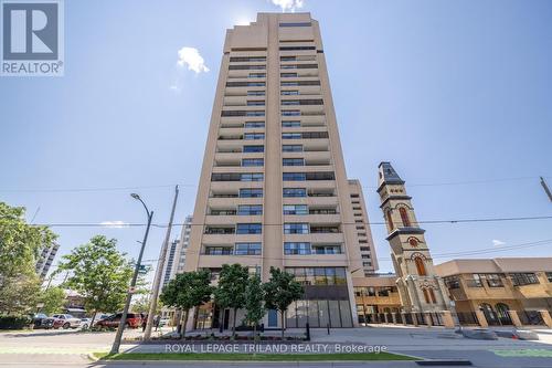 2302 - 389 Dundas Street, London, ON - Outdoor With Facade