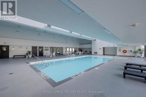 2302 - 389 Dundas Street, London, ON -  Photo Showing Other Room With In Ground Pool