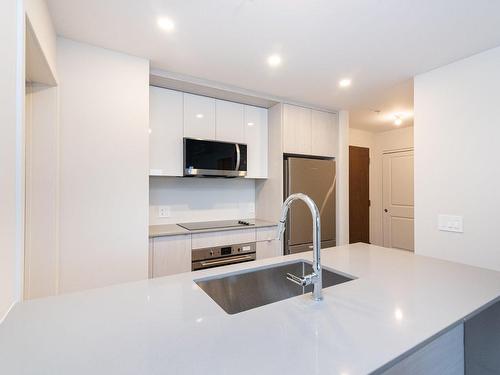 Kitchen - 812-3000 Boul. Thimens, Montréal (Saint-Laurent), QC - Indoor Photo Showing Kitchen With Double Sink With Upgraded Kitchen