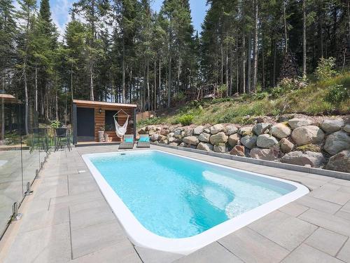 Pool - 3010 Imp. Des Promeneurs, Sainte-Agathe-Des-Monts, QC - Outdoor With In Ground Pool