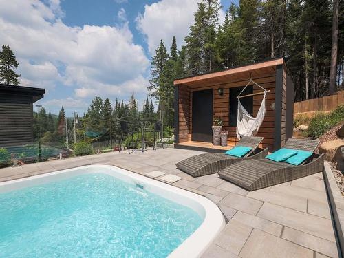 Pool - 3010 Imp. Des Promeneurs, Sainte-Agathe-Des-Monts, QC - Outdoor With In Ground Pool