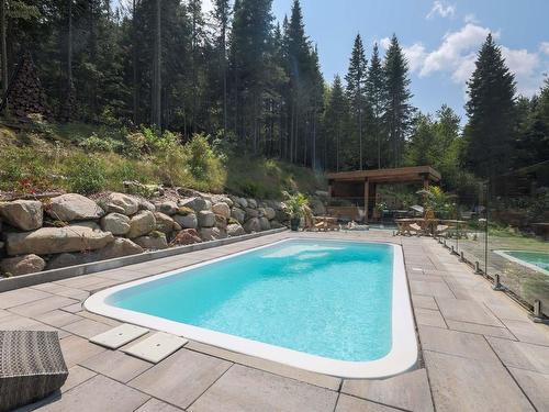 Pool - 3010 Imp. Des Promeneurs, Sainte-Agathe-Des-Monts, QC - Outdoor With In Ground Pool