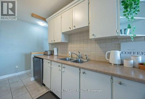 1209 - 1103 Jalna Boulevard, London, ON - Indoor Photo Showing Kitchen With Double Sink